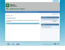 Tablet Screenshot of albopretorio.aslvallecamonicasebino.it